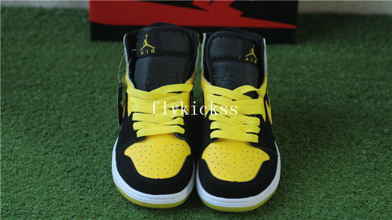 Air Jordan 1 BMP New Love Black Yellow